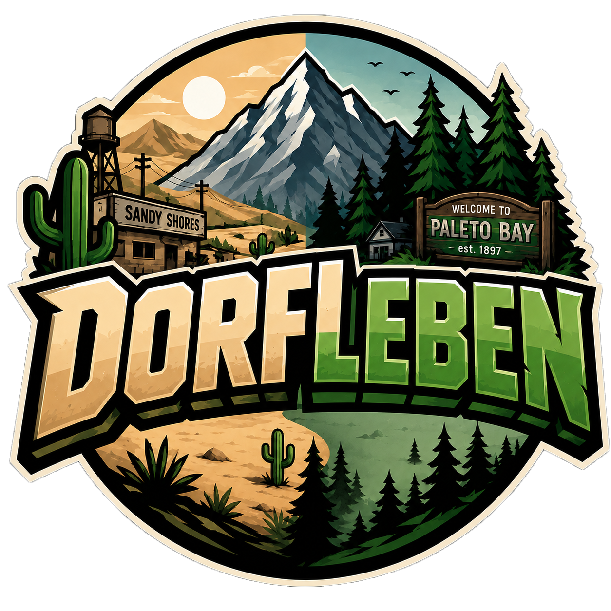 Dorfleben